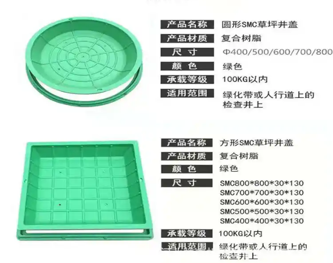 雷州树脂复合种植井盖展示